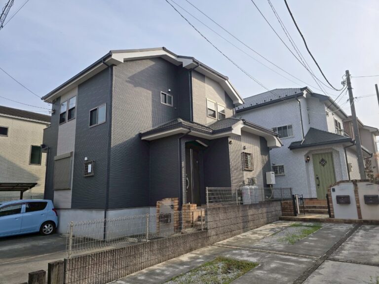 埼玉県狭山市 M様邸 外壁塗装・シリコンREVO-IR 屋根カバー工事・スーパーガルテクト