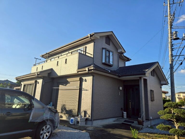 埼玉県狭山市 O様邸 外壁塗装・KFシェアルドSI 屋根塗装・プレミアムシリコン