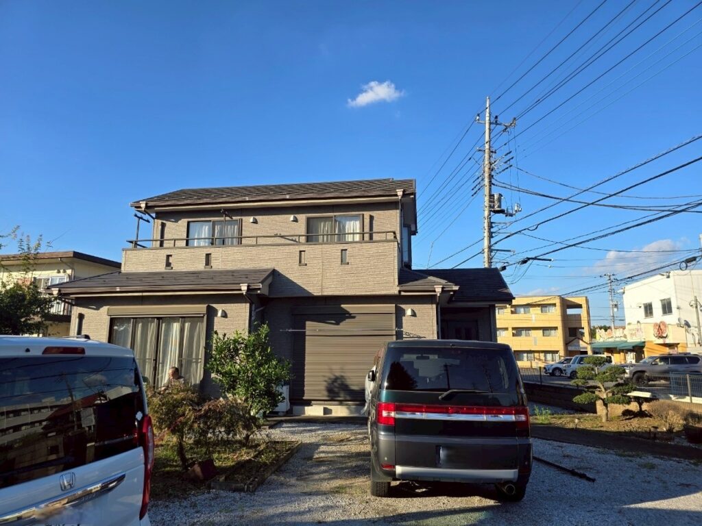 埼玉県狭山市　O様邸　外壁塗装・KFシェアルドSI　屋根塗装・プレミアムシリコン