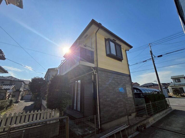 埼玉県狭山市 T様邸 外壁塗装・セラグラスX 屋根塗装・KFワールドフロンルーフ