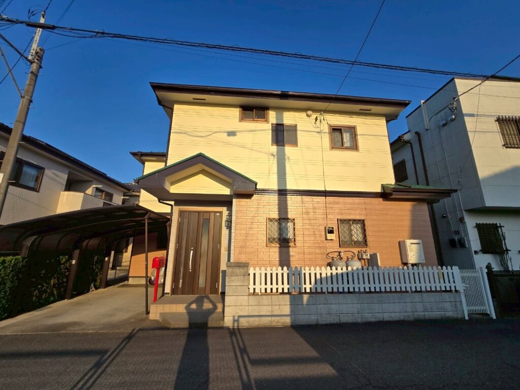 埼玉県狭山市　T様邸　外壁塗装・セラグラスX　屋根塗装・KFワールドフロンルーフ
