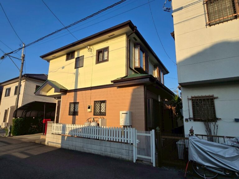 埼玉県狭山市 T様邸 外壁塗装・セラグラスX 屋根塗装・KFワールドフロンルーフ