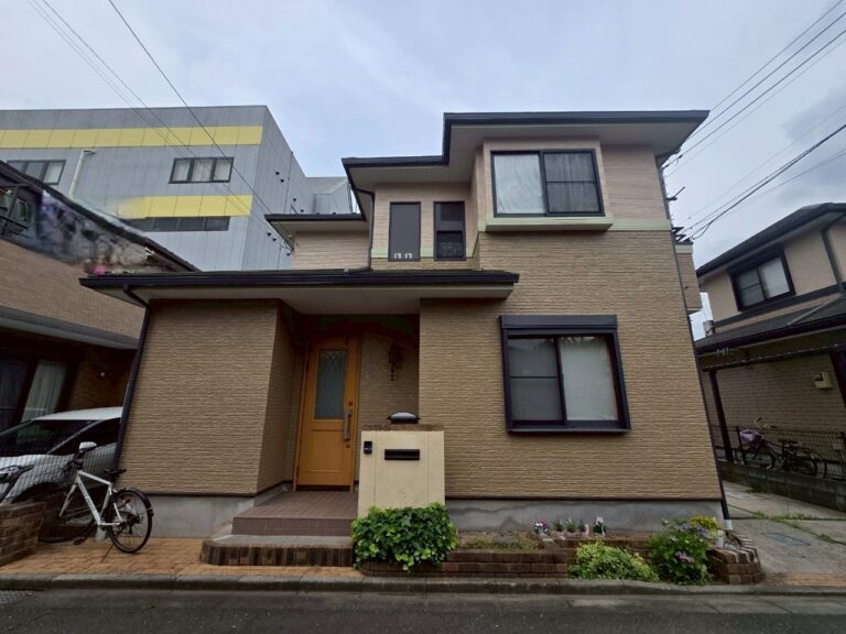 埼玉県狭山市 S様邸 外壁塗装・KFケミカル ワールドセラグランツ 屋根塗装 ベランダ防水工事