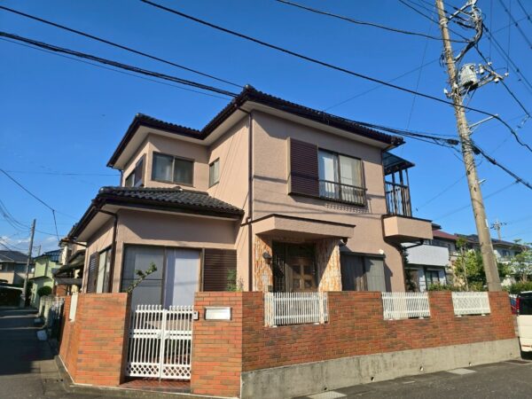 埼玉県入間市 S様邸 外壁塗装工事 アステック フロンレボ