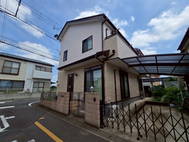 埼玉県入間市 H様邸 外壁塗装・セラグラスX 屋根塗装・KFスーパーフロン