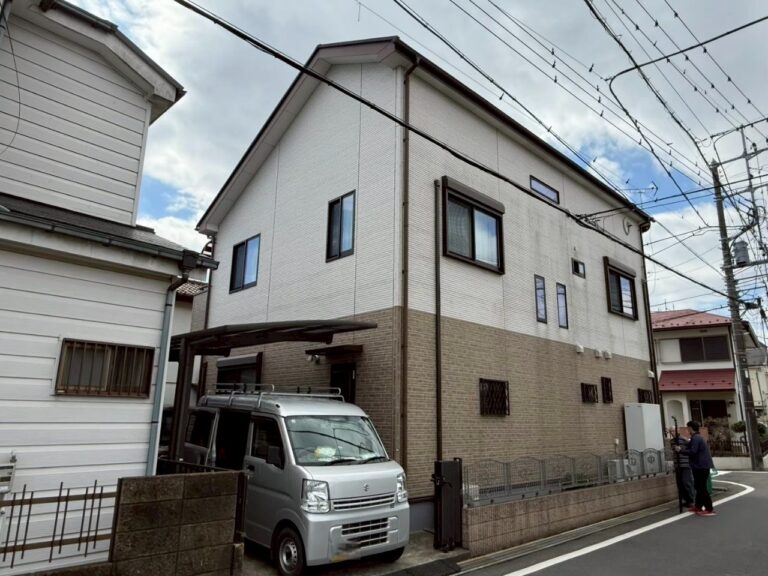 埼玉県入間市 H様邸 外壁塗装・セラグラスX 屋根塗装・KFスーパーフロン