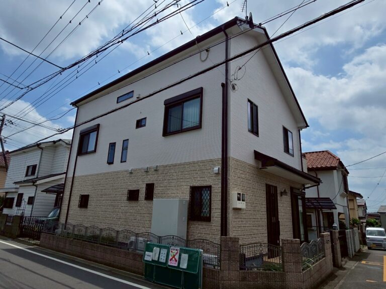 埼玉県入間市 H様邸 外壁塗装・セラグラスX 屋根塗装・KFスーパーフロン