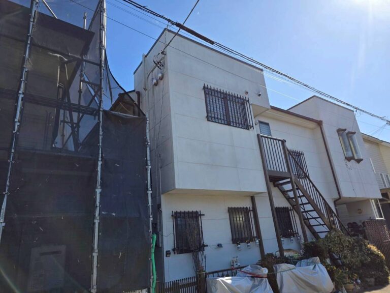 埼玉県入間市　I様邸　屋根カバー工事・スーパーガルテクト　外壁塗装・KFケミカル ワールドセラグランツ