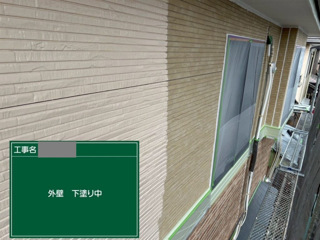 埼玉県狭山市　S様邸　外壁塗装工事　下塗りが重要な理由とは
