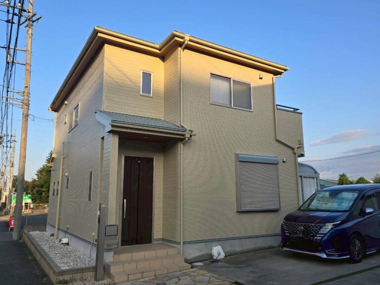 埼玉県入間市 K様邸 屋根塗装・KFワールドセラルーフ 外壁塗装・ワールトセラグランツ