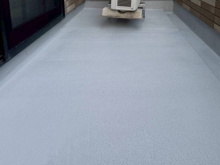 埼玉県狭山市　O様邸　ベランダ防水工事・リボール式防水