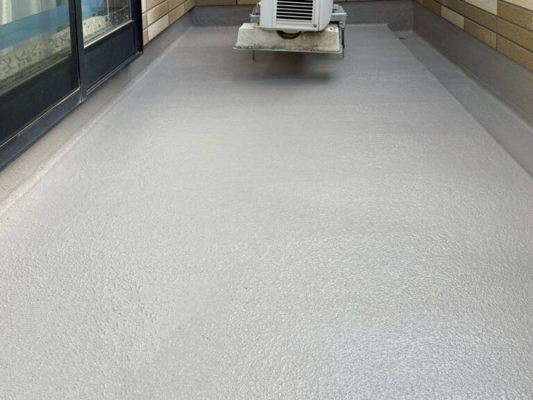 埼玉県狭山市　O様邸　ベランダ防水工事・リボール式防水