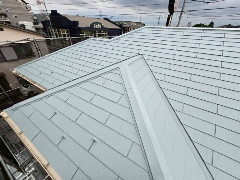埼玉県入間市 K様邸 屋根塗装・KFワールドセラルーフ 外壁塗装・ワールトセラグランツ