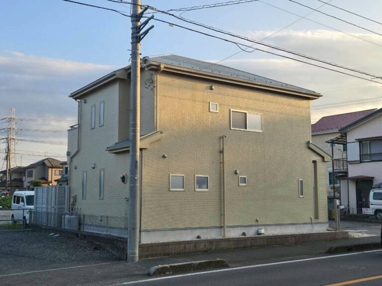 埼玉県入間市 K様邸 屋根塗装・KFワールドセラルーフ 外壁塗装・ワールトセラグランツ