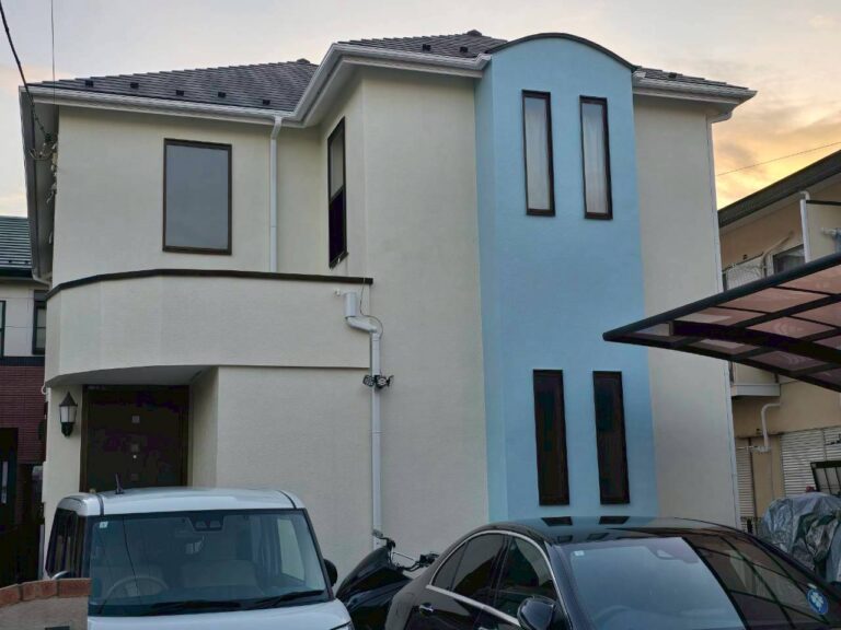 埼玉県狭山市 A様邸 外壁塗装工事 セラグラスX