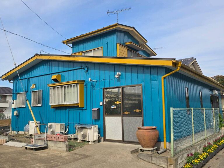 埼玉県鶴ヶ島市 K様邸 外壁塗装工事 KFシェアルドSi