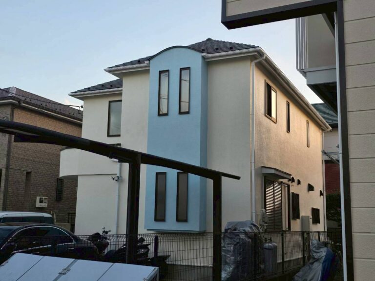 埼玉県狭山市 A様邸 外壁塗装工事 セラグラスX