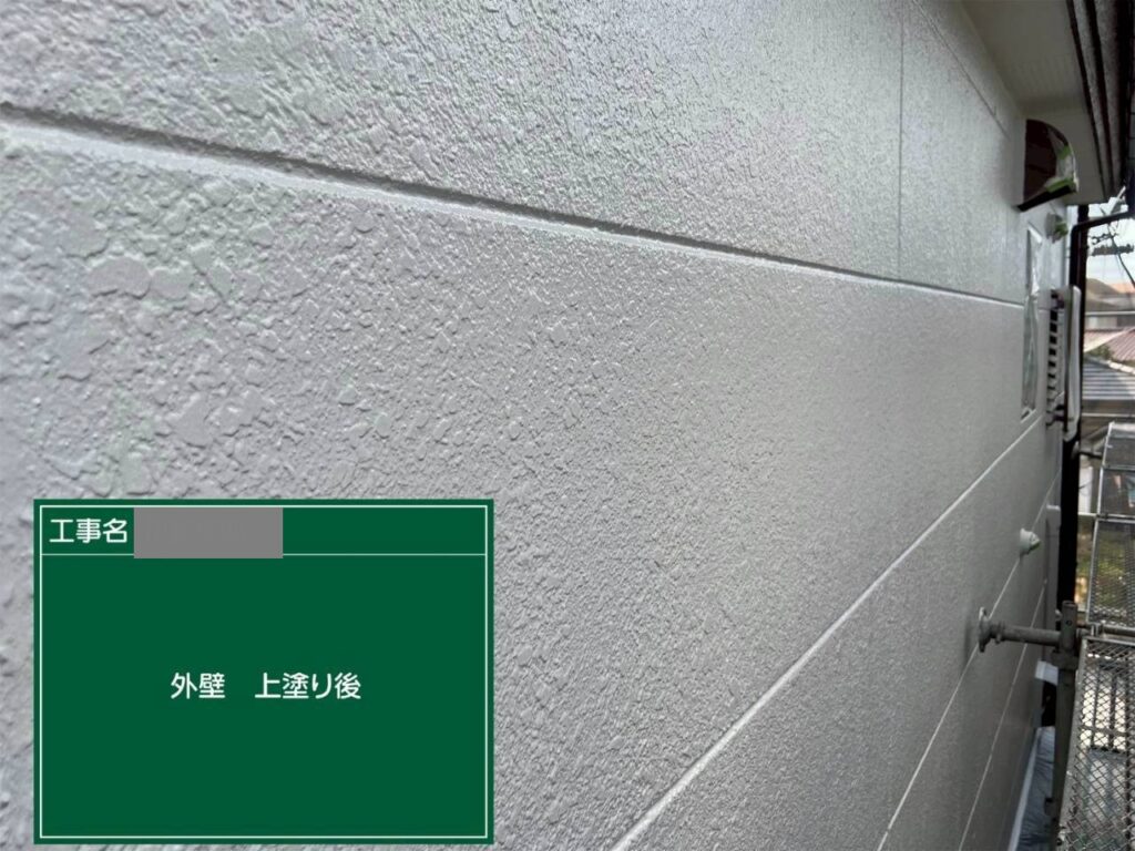 埼玉県入間市　I様邸　外壁塗装工事　中塗り～上塗り　3度塗りが必要な理由とは？