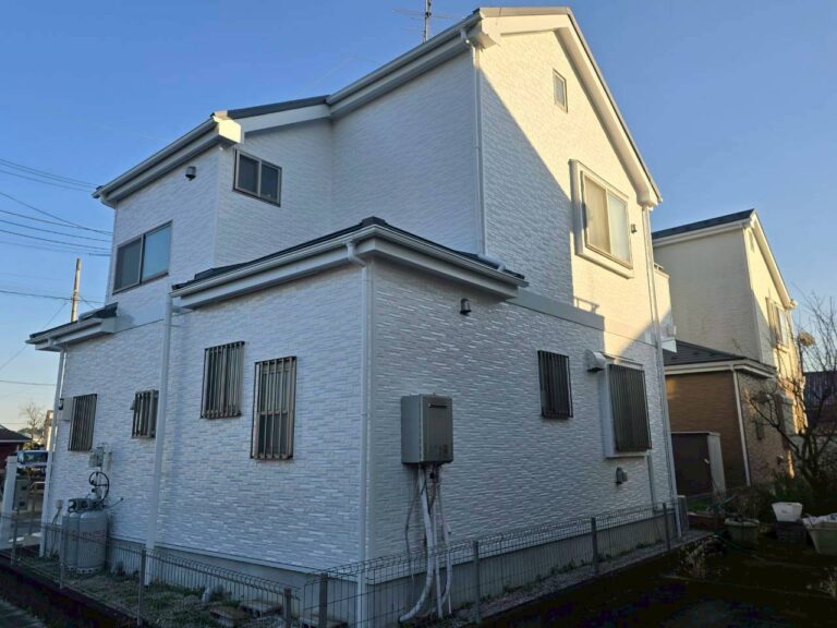 埼玉県狭山市　O様邸　外壁塗装・屋根カバー工事・幕板カバー