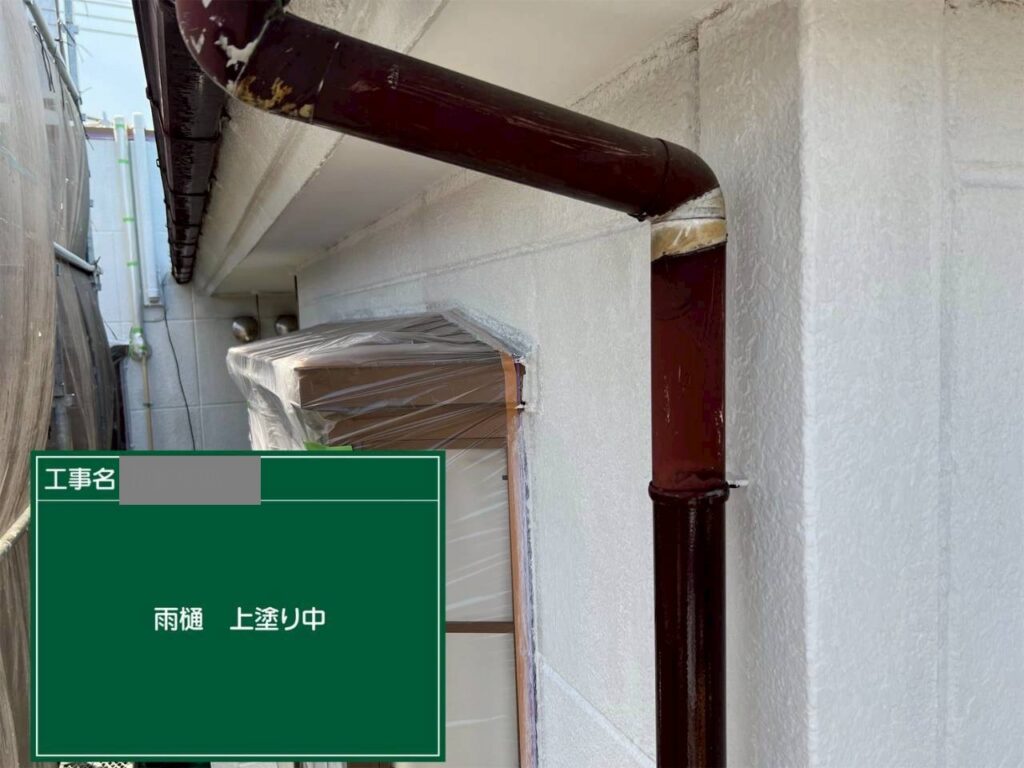 埼玉県入間市　I様邸　外壁塗装工事　付帯部塗装　雨樋や破風板の役割ってなに？
