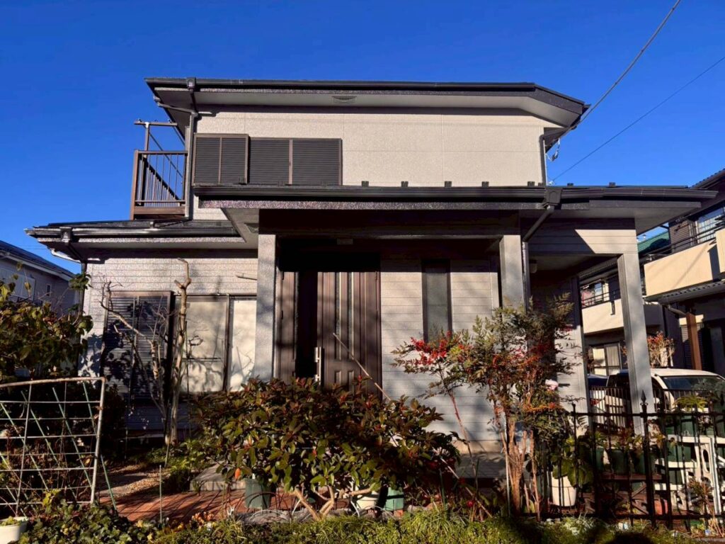 埼玉県狭山市 I様邸 外壁塗装・屋根塗装 KFワールドセラグランツ