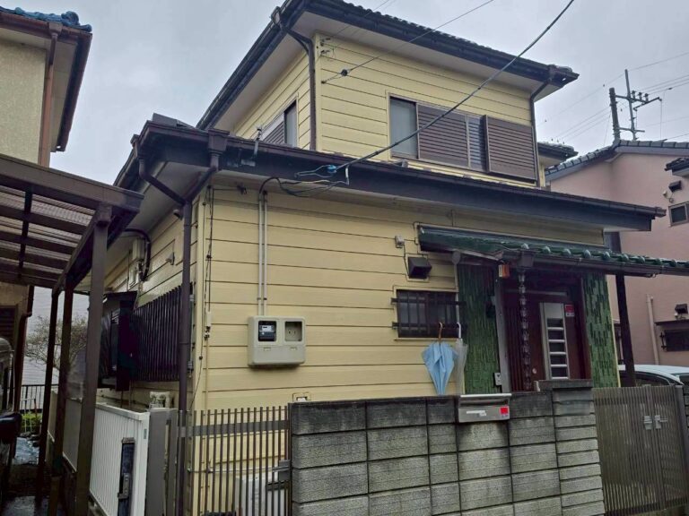 埼玉県狭山市　O様邸　外壁塗装工事　KFワールドセラグランツ