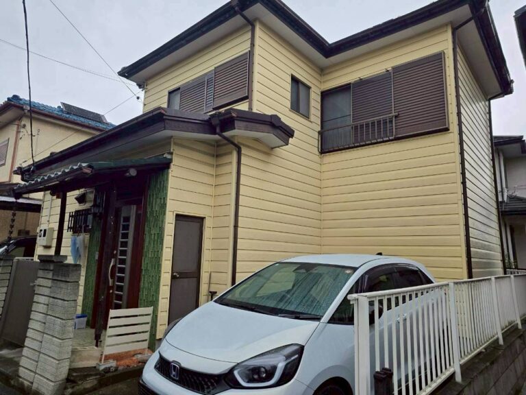 埼玉県狭山市　O様邸　外壁塗装工事　KFワールドセラグランツ