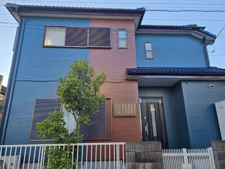 埼玉県川島町　M様邸　屋根塗装・エスケープレミアムルーフSi　外壁塗装・アステック スーパーラジカルシリコンGH　火災保険適用