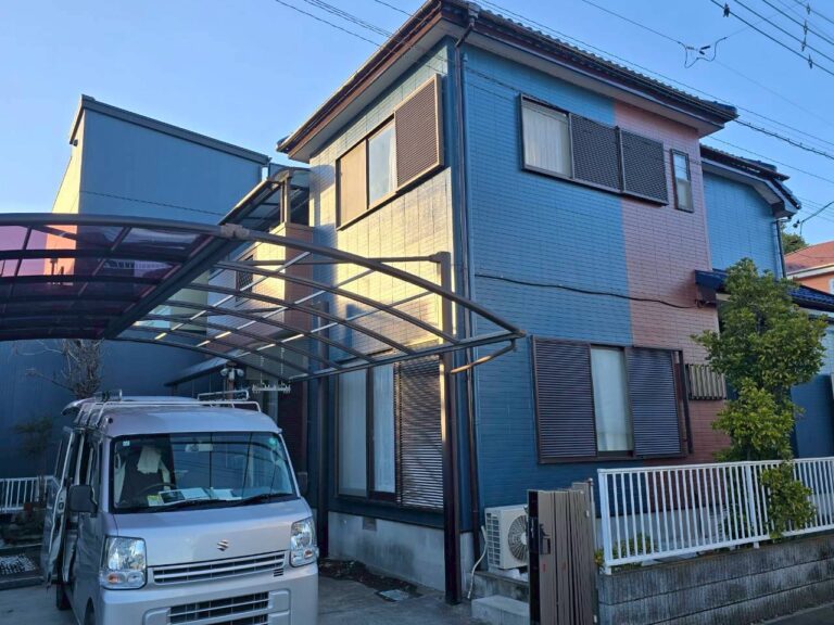 埼玉県川島町　M様邸　屋根塗装・エスケープレミアムルーフSi　外壁塗装・アステック スーパーラジカルシリコンGH　火災保険適用