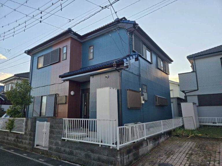 埼玉県川島町　M様邸　屋根塗装・エスケープレミアムルーフSi　外壁塗装・アステック スーパーラジカルシリコンGH　火災保険適用