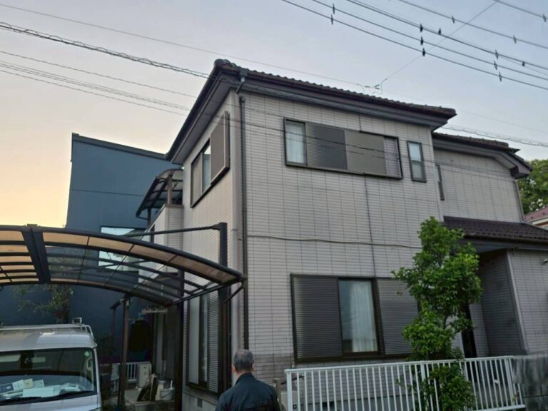 埼玉県川島町　M様邸　屋根塗装・エスケープレミアムルーフSi　外壁塗装・アステック スーパーラジカルシリコンGH　火災保険適用