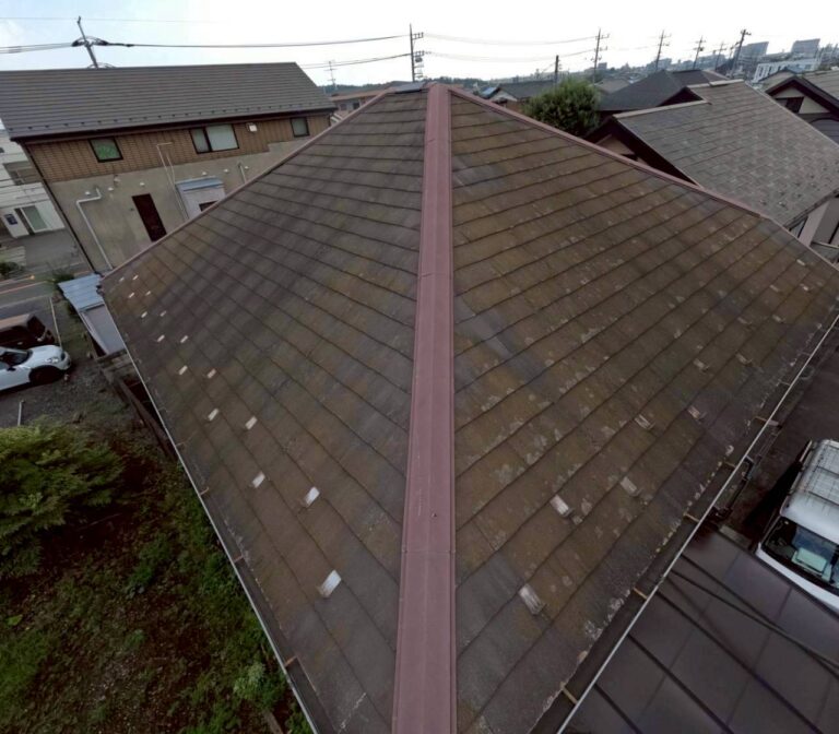 埼玉県狭山市 O様邸 屋根カバー工事・ アイジー工業スーパーガルテクト 外壁塗装・KFケミカル ワールドセラグランツ