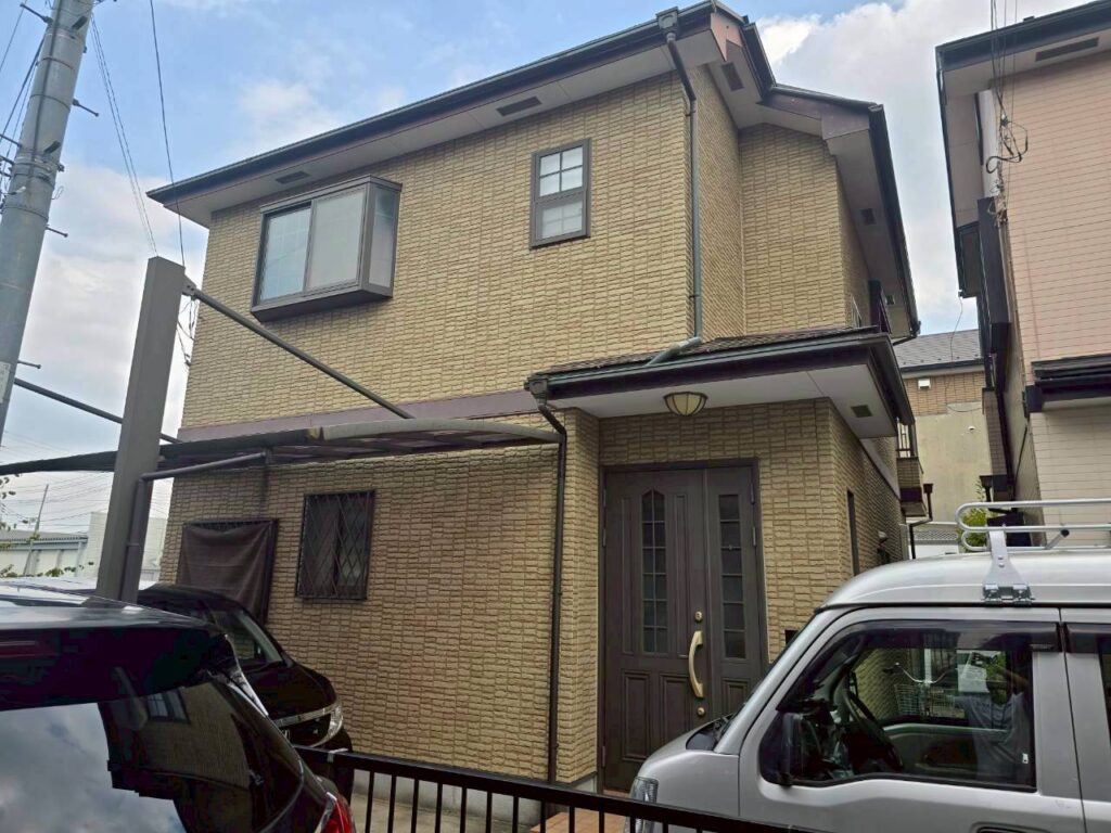 埼玉県狭山市 O様邸 屋根カバー工事・ アイジー工業スーパーガルテクト 外壁塗装・KFケミカル ワールドセラグランツ