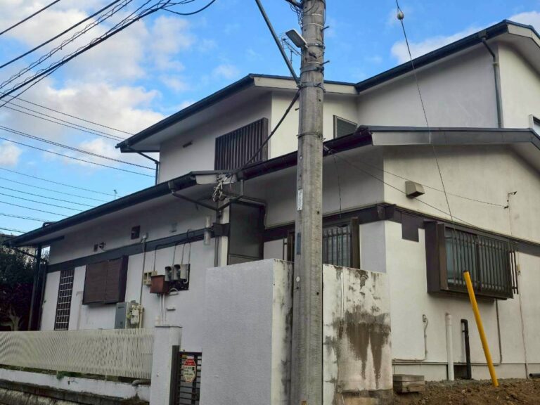 埼玉県所沢市 M様邸 外壁塗装・KF シェアルドSi 屋根塗装・エスケー プレミアムルーフシリコン