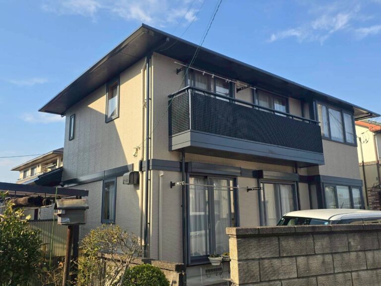 埼玉県入間市 H様邸 外壁塗装・KFケミカル シェアルドSi 屋根塗装・エスケー プレミアムルーフシリコン