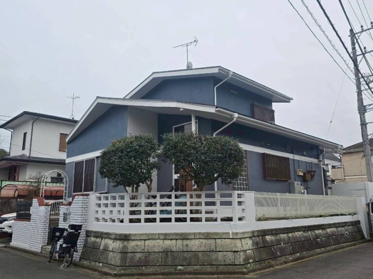 埼玉県所沢市 M様邸 外壁塗装・KF シェアルドSi 屋根塗装・エスケー プレミアムルーフシリコン