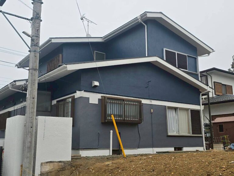 埼玉県所沢市 M様邸 外壁塗装・KF シェアルドSi 屋根塗装・エスケー プレミアムルーフシリコン