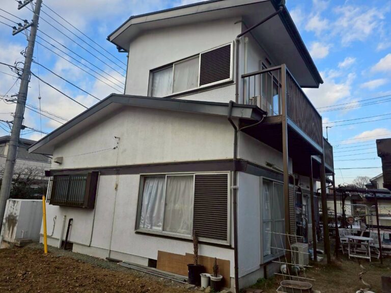 埼玉県所沢市 M様邸 外壁塗装・KF シェアルドSi 屋根塗装・エスケー プレミアムルーフシリコン