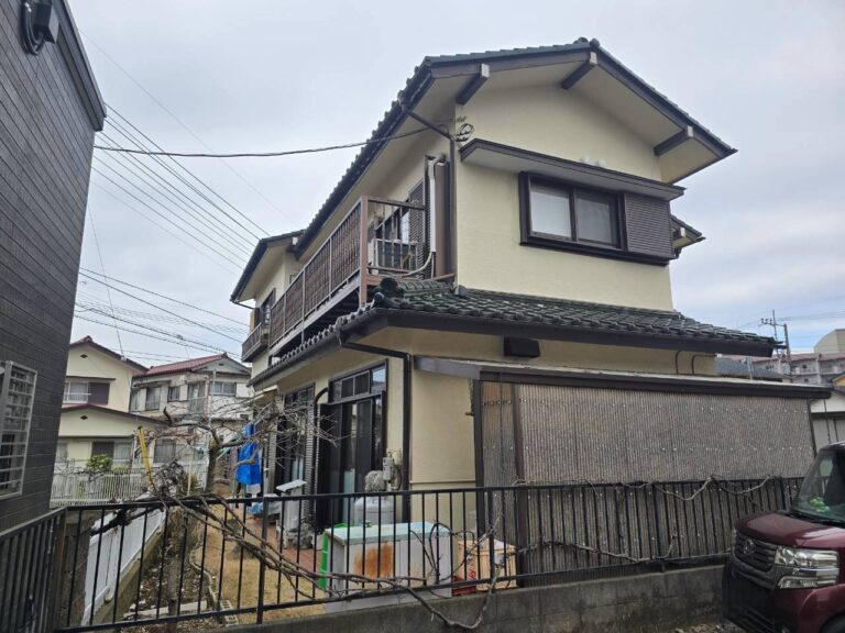 埼玉県狭山市 T様邸 外壁塗装・KFケミカル シェアルドSi