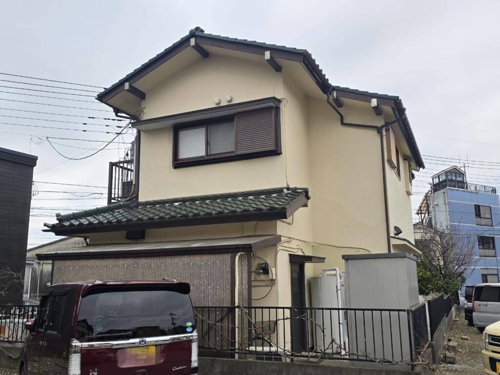 埼玉県狭山市 T様邸 外壁塗装・KFケミカル シェアルドSi