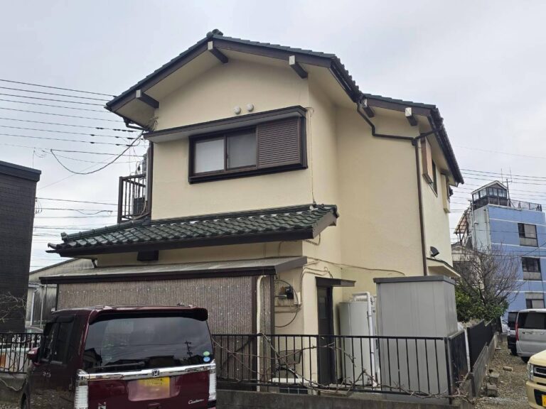 埼玉県狭山市 T様邸 外壁塗装・KFケミカル シェアルドSi