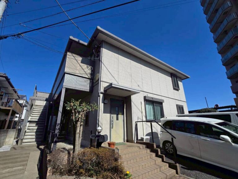 埼玉県所沢市 アパート 外壁塗装・高耐久無機 セラグラスX