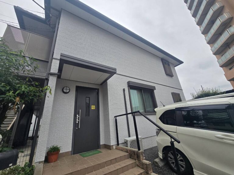 埼玉県所沢市 アパート 外壁塗装・高耐久無機 セラグラスX