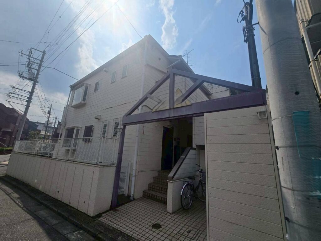 埼玉県所沢市　アパート　屋根塗装・エスケー プレミアムシリコンルーフ　外壁塗装・アステック ラジカルシリコンZ